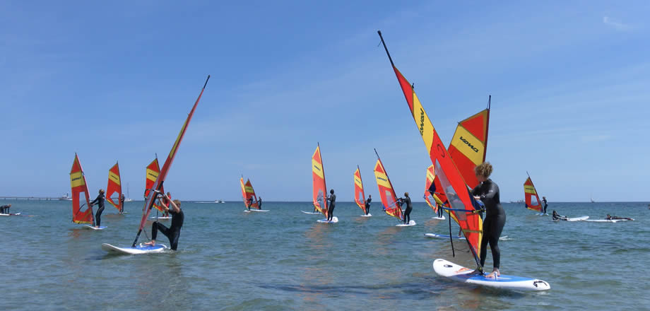 Windsurfen Wassersportschule Grömitz